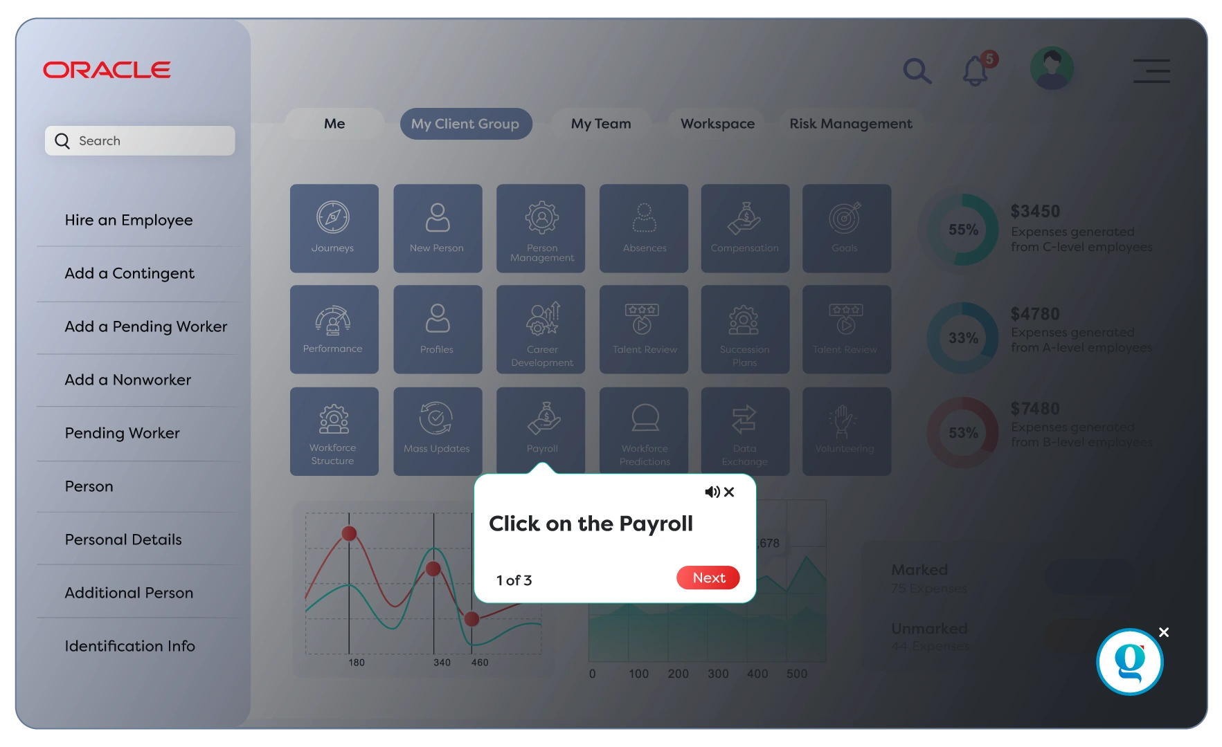 Guide Through Complex Oracle Workflows